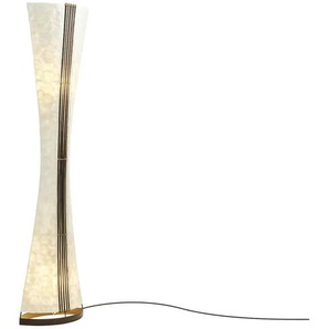 Paul Neuhaus Stehleuchte mit Muscheldekor - braun - Materialmix - 150 cm | Möbel Kraft