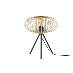 Paul Neuhaus Tischleuchte - holzfarben - Materialmix - 41 cm - 32.0 | Möbel Kraft