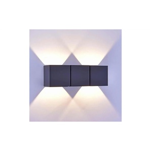 Paul Neuhaus Wandleuchte   ¦ grau ¦ Maße (cm): B: 7,5 H: 7,5 T: 22.5