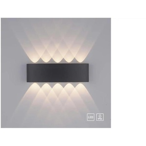 Paul Neuhaus Wandleuchte - grau - Materialmix - 4,7 cm - 8 cm - cm 27,0 | Möbel Kraft