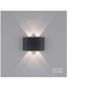 Paul Neuhaus Wandleuchte - grau - Materialmix - 4 cm - 8 cm - cm 13,0 | Möbel Kraft