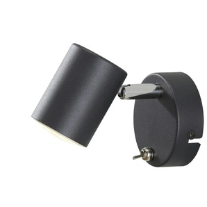 Paul Neuhaus Wandstrahler 1-flammig schwarz - schwarz - Materialmix | Möbel Kraft