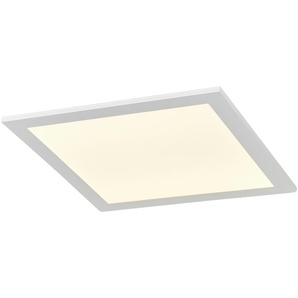KHG LED-Decken-/ Wandleuchte  1-flammig  weiß   ¦ weiß ¦ Maße (cm): B: 30 H: 4,5 T: 30.0