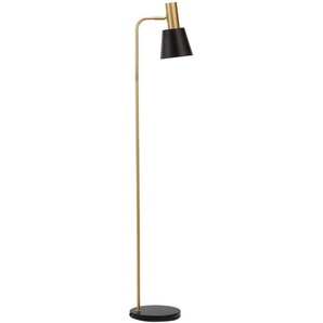 Pauleen Stehlampe Grand Elegance, ohne Leuchtmittel, E27, Schwarz, Gold, Metall