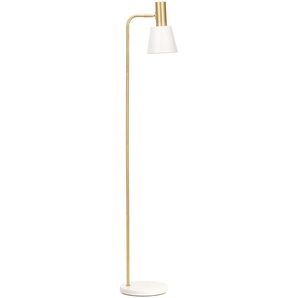 Pauleen Stehlampe Grand Elegance, ohne Leuchtmittel, E27, Weiß, Gold, Metall