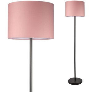Pauleen Stehlampe Grand Reverie, ohne Leuchtmittel, E27, Stoffschirm Rosa