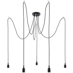 Paulmann Hängeleuchte, Schwarz, Metall, 200.0 cm, LED-Leuchtmittel austauschbar, Lampen & Leuchten, Innenbeleuchtung, Hängelampen, Esstischlampen