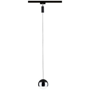 Paulmann Schienensystem-Leuchten URail Pendel Capsule II 440lm 6,3W 4000K 230V Chrom matt, Chrom, (1-tlg), dimmbar