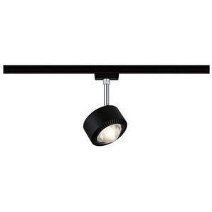 Paulmann Schienensystem-Leuchten URail Schienenspot Aldan 498lm 8W 2700K 230V Schwarz matt, Chrom, (1-tlg), Einzelspot, dimmbar