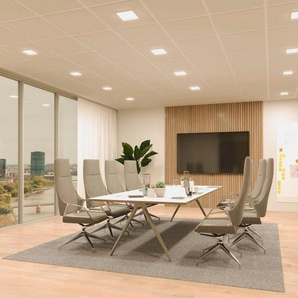 Paulmann LED Einbauleuchte, LED fest integriert, Tageslichtweiß, ZigBee, App steuerbar