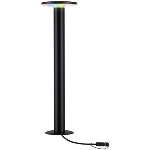 Paulmann LED Pollerleuchte Outdoor Plug & Shine Plate RGBW IP44, Farbwechsel, LED fest integriert, Tageslichtweiß, ZigBee, IP44 RGBW