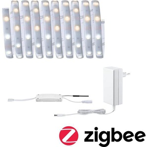 Paulmann LED-Streifen MaxLED 250 Basisset Smart Home Zigbee IP44 12W 810 810lm, 1-flammig, 3m, Tunable White, beschichtet