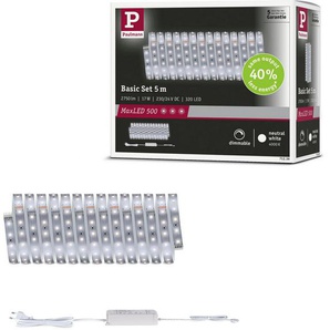 Paulmann LED-Streifen MaxLED 500 LED Strip Neutralweiß Basisset