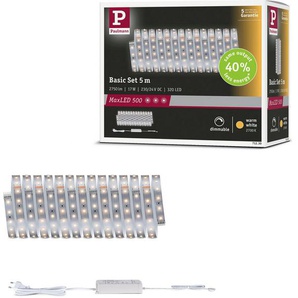 Paulmann LED-Streifen MaxLED 500 LED Strip Warmweiß Basisset