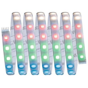 Paulmann LED-Streifen MaxLED 500 Stripe 2,5m IP44 Cover 3000K 30W 24V Silber Kunststoff, 1-flammig