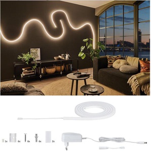 LED-Streifen PAULMANN MaxLED Flow Basisset 1,5m Warmweiß 21W Lichterketten Gr. x Gesamtlänge 1,5 m, weiß LED Stripe Stripes Streifen Lichterketten