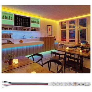 Paulmann LED-Streifen Pro Strip Silver P75 5m RGBW 830 IP20 24V DC 77W