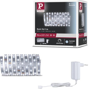Paulmann LED Stripe »MaxLED 250 Basisset unbeschichtet 3m Tageslichtweiß«, 1 St.-flammig