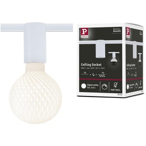 Paulmann Schienensystem-Leuchten »URail Schienenspot Socket E27 max. 20W dimmbar 230V Signalweiß«