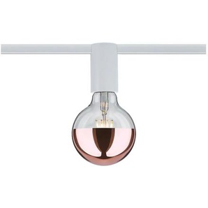Paulmann Schienensystem-Leuchten »URail Schienenspot Socket Einzelspot E27 max. 20W 230V«, dimmbar