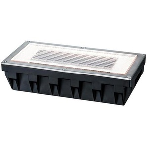 Paulmann Solarleuchte , Klar, Edelstahl , Metall , 20x5.1x10 cm , Grüner Punkt , Lampen & Leuchten, Aussenbeleuchtung, Solarleuchten