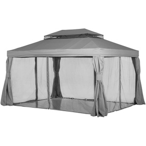 Pavillon  Sahara ¦ grau ¦ Maße (cm): B: 300 H: 280 T: 400