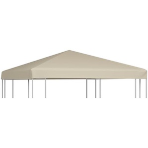 Pavillondach 310 g/m² 3×3 m Beige