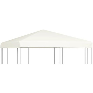 Pavillondach 310 g/m² 3x3 m Cremeweiß