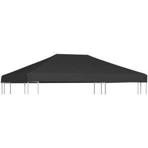 Pavillondach 310 g/m² 4x3 m Grau