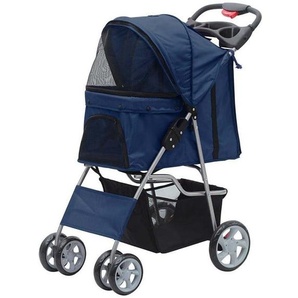 Pawise - Stroller For Cats And Dogs Blue 68x46x100 cm
