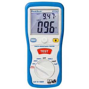 PEAKTECH Erdungs-Messgerät, P2700 P 2700