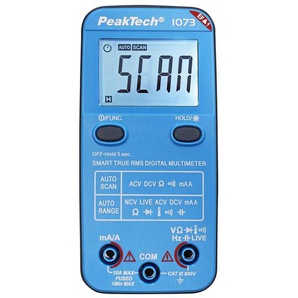 PEAKTECH Smart-Multimeter, P 1073, 600 V AC/DC, NCV, True RMS
