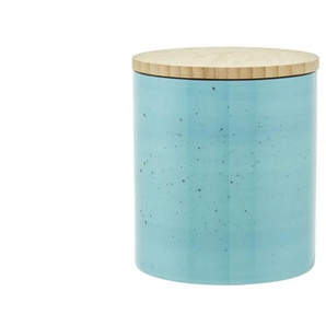 Peill+Putzler Aufbewahrungsdose Genua - blau - Porzellan,Bambus - 16 cm - 14.4 | Möbel Kraft