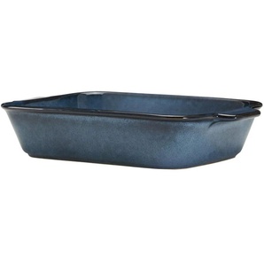 Peill+Putzler Auflaufform   ¦ blau ¦ Steinzeug/Steingut ¦ Maße (cm): B: 32 H: 6,5 T: 20.5