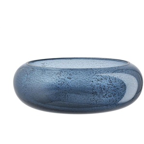 Peill+Putzler Deko Schale   ¦ blau ¦ Glas ¦ Maße (cm): H: 8  Ø: 25