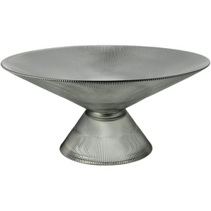 Peill+Putzler Deko Schale   ¦ grau ¦ Glas ¦ Maße (cm): H: 16  Ø: 35