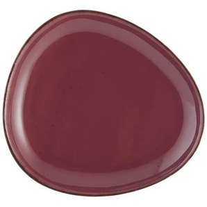 Peill+Putzler Dessertteller dreieckig 23 cm Siena | lila/violett | Steinzeug/Steingut | 22.5 |