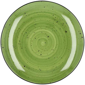 Peill+Putzler Dessertteller  Genua | grün | Porzellan | 2 cm | [20.3] |