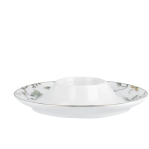 Peill+Putzler Eierbecher mit Ablage Firenze - weiß - Porzellan - 2,4 cm - 13.5 | Möbel Kraft