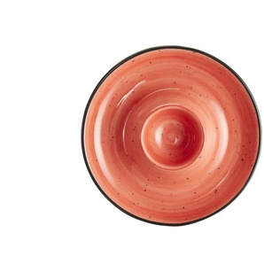 Peill+Putzler Eierteller Genua - rot - Porzellan - 2,5 cm - 12.5 | Möbel Kraft