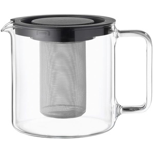 Peill+Putzler Teekanne zylindrisch  Buon Giorno - transparent/klar - Kunststoff, Glas , Glas , Kunststoff, Edelstahl, Borosilikatglas - 13,5 cm - [13.5] | Möbel Kraft