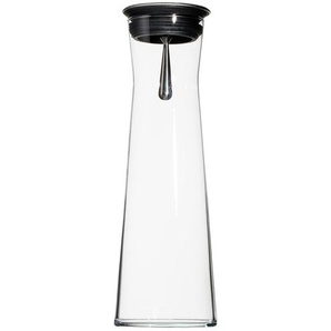 Peill+Putzler Karaffe mit Ausgießer  Acqua - transparent/klar - Metall, Kunststoff, Glas - 30 cm | Möbel Kraft