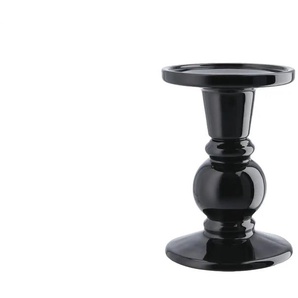 Peill+Putzler Kerzenhalter - schwarz - Glas - 12,5 cm - 9.0 | Möbel Kraft
