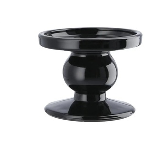 Peill+Putzler Kerzenhalter - schwarz - Glas - 7 cm - 9.0 | Möbel Kraft