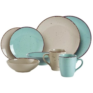 Peill+Putzler Kombiservice 16-teilig Siena | türkis/petrol |