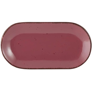 Peill+Putzler Servierplatte 25 x 13 cm Siena | lila/violett | Steinzeug/Steingut | 13 cm |