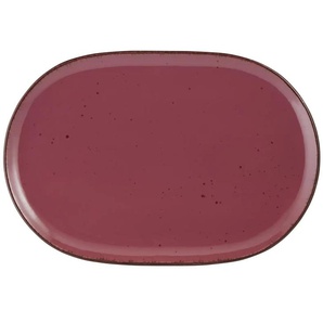 Peill+Putzler Servierplatte 40 x 27 cm Siena | lila/violett | Steinzeug/Steingut | 27 cm |