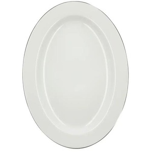Peill+Putzler Servierplatte oval 31cm Bologna - weiß - Materialmix - 31.0 | Möbel Kraft