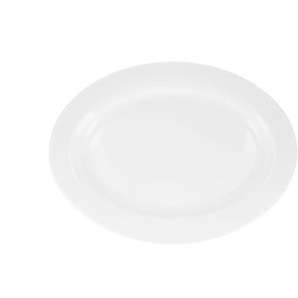 Peill+Putzler Servierplatte oval Torino - weiß - Materialmix - 23,5 cm - 2,6 cm | Möbel Kraft