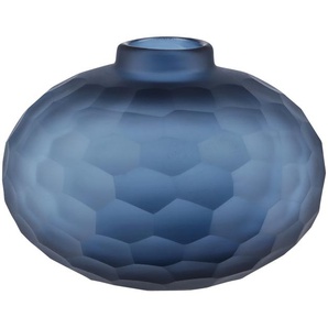 Peill+Putzler Vase   ¦ blau ¦ Glas ¦ Maße (cm): H: 10,5  Ø: 15